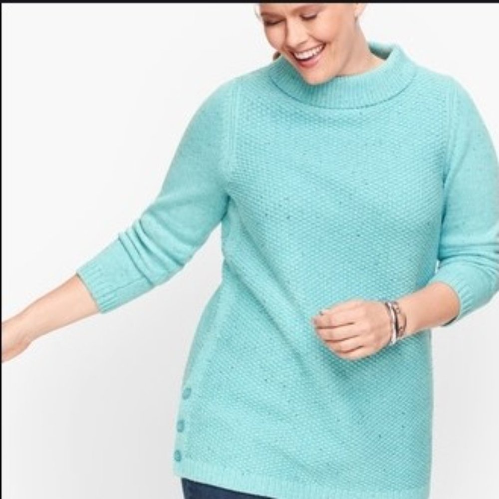 DONATED to WNC Helene Recovery Talbots 2X textured Sabrina Donegal Sweater